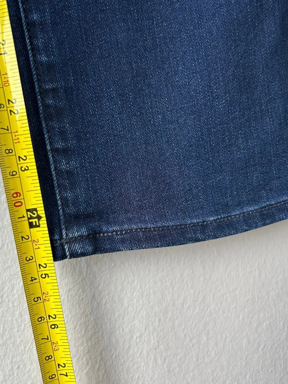 PAIGE Hoxton Slim Cropped Jeans Women 26 Dark Wash High Rise Stretch Denim